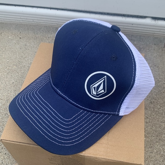 Unisex Mens and Womens Trucker Hat Cap Blue NWT One Size - Picture 9 of 10